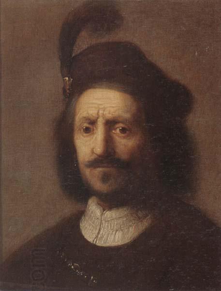 unknow artist Portrait of rembrandt s father,head and shoulers China oil painting art
